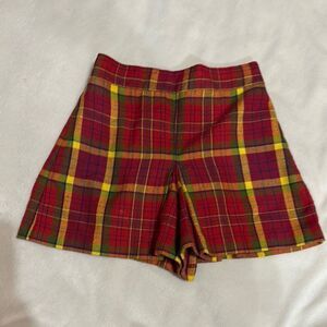 Vintage Gymboree Plaid skort EUC